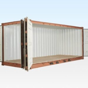 20 ft Open Side Container – Full Side Access, Double Hinged Doors