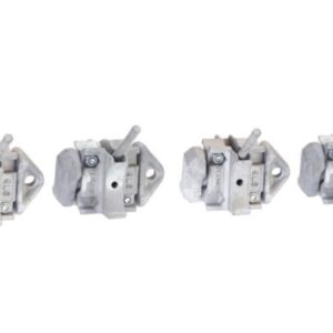 Twist Locks for Container Stacking – Set of 4, Double Ended, Galvanised Cast Steel