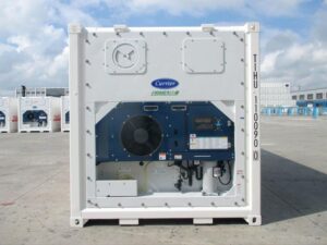 20 ft and 40 ft Refrigerated Container – Temperature Range +25°C to -25°C