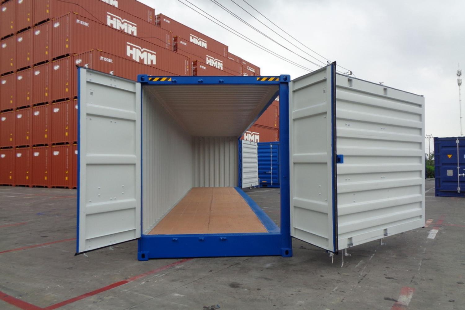 40Ft Full Side Access Container High Cube (9′ 6″ High)