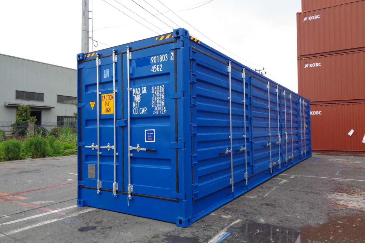 40Ft Full Side Access Container High Cube (9′ 6″ High) - Image 3
