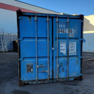 20 ft Dry Van Shipping Container – Corten Steel, CSC Plated, Wind and Watertight