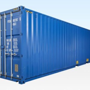 40 ft High Cube Container – Corten Steel, 28mm Marine Ply Floor, CSC Plated