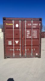 20 ft High Cube Container – Corten Steel, Wind and Watertight