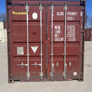 20 ft High Cube Container – Corten Steel, Wind and Watertight