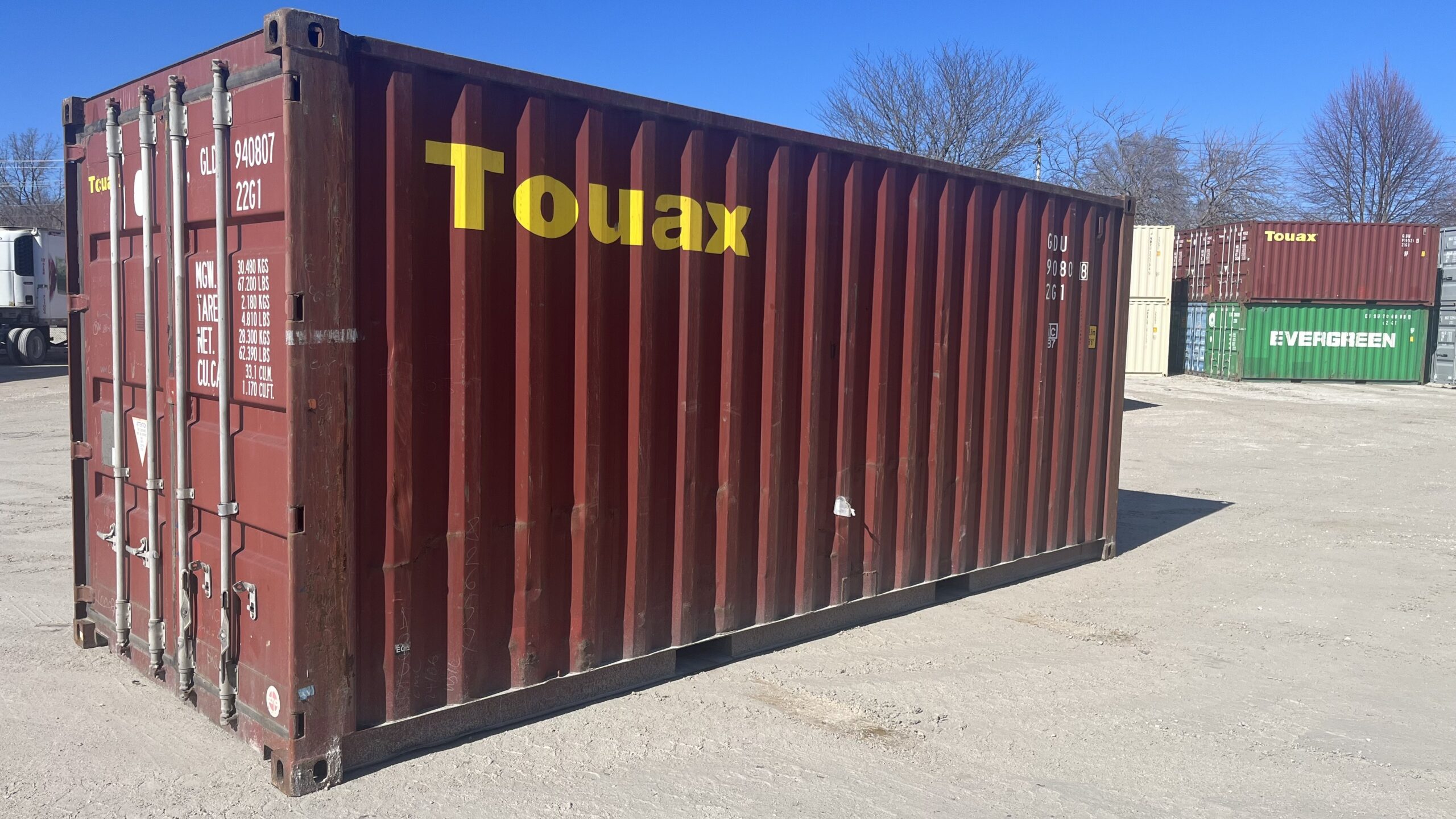 20 ft High Cube Container – Corten Steel, Wind and Watertight - Image 3