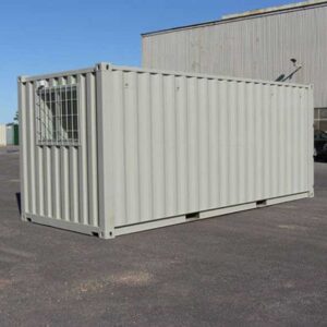 20 ft and 40 ft Change Room Container – Lockers, Electrical Fitout, Security Window