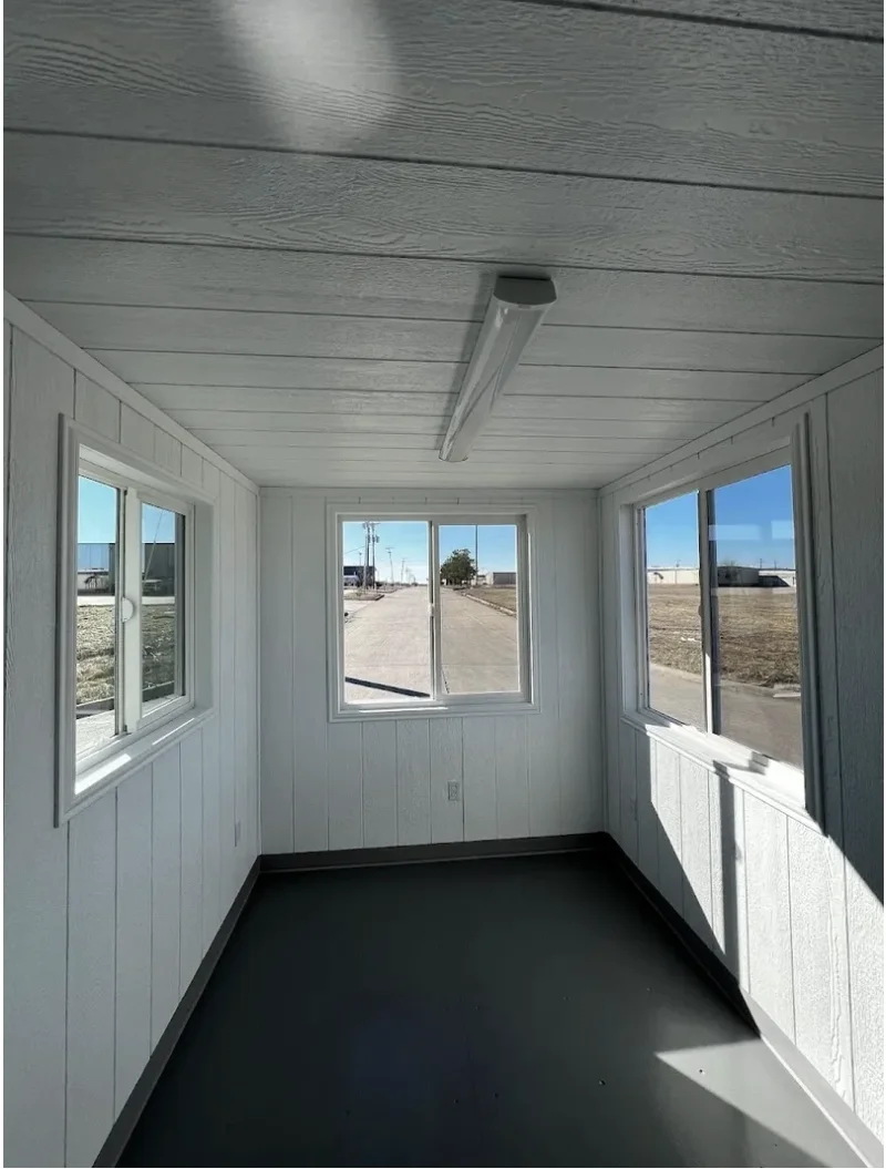 20 ft Mobile Office or Cabin – Insulated with AC and Electrical Package - Image 2