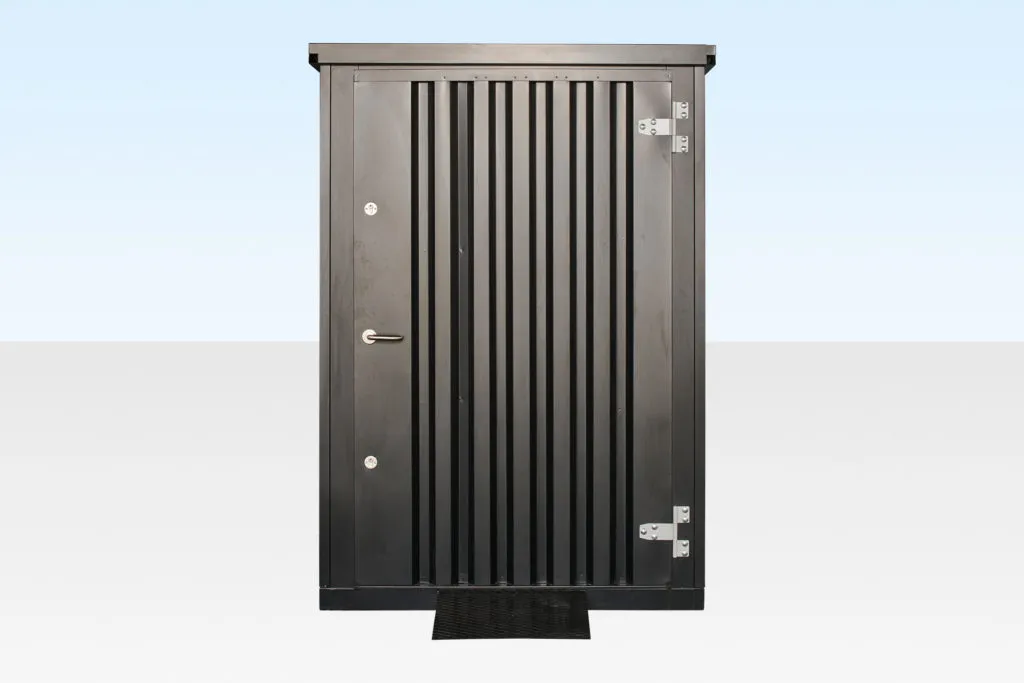 Flat Pack Metal Garden Store - Image 6