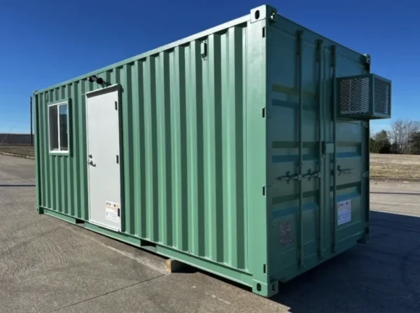 20 ft Mobile Office or Cabin – Insulated with AC and Electrical Package