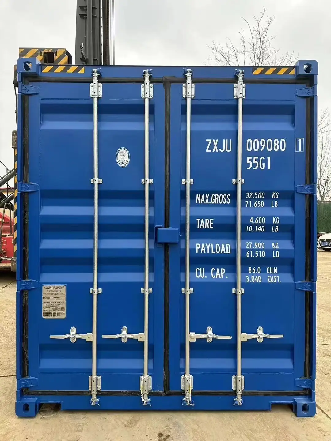 New 45ft High Cube Shipping Container – Blue Exterior - Image 5