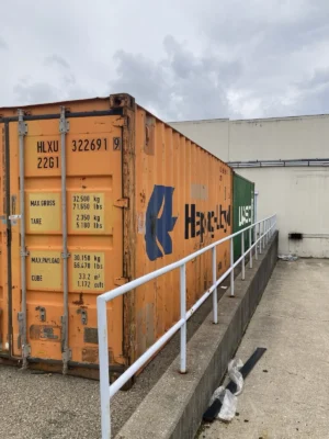 Used 20ft steel shipping containers
