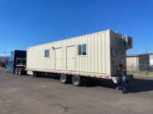40ft Shipping Container Office with ADA Restroom