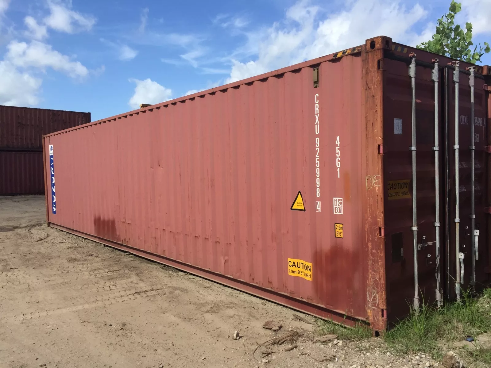 Used 40-foot High Cube Container
